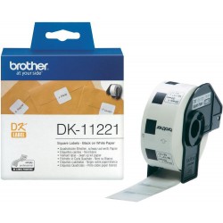 Brother DK-11221 23mm Square Labels