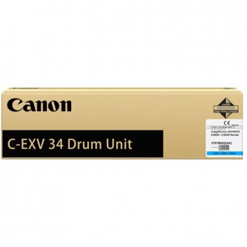Būgno kasetė Canon C-EXV34C | žydra