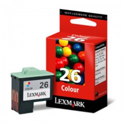 Lexmark ink cartridge No. 26, tricolor