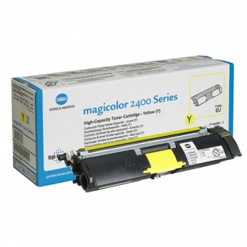 Minolta mc24xx/25xx cartridge, yellow, high capacity