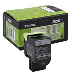 Lazerinė kasetė Lexmark 80C20K0 (802K) | juoda