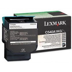 Lazerinė kasetė Lexmark C540A1KG | juoda